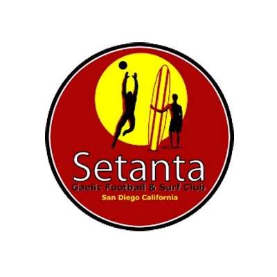 Setanta Gaelic football and Surf Club logo