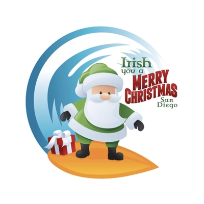 Irish You a Merry Christmas logo