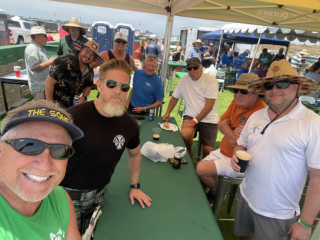 Friendly Sons at the Over The Line Tournament 2023