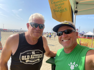 Friendly Sons at the Over The Line Tournament 2023