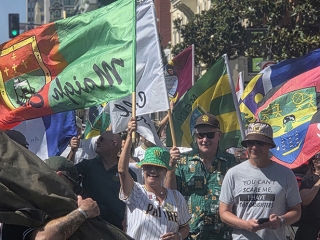 Friendly Sons attend the Padres Irish Heritage Night 2026